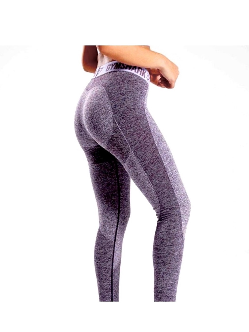Gymshark Flex Leggings Rich Purple Marl/Soft Lilac